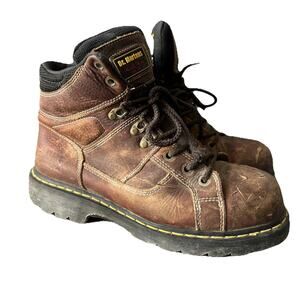 Dr Martens Ironbridge Boots Men Size 11 M Iron Toe Safety Shoes AirWair